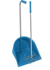 Waldhausen Bollensammler Entmistungsset, azurblau