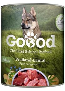 Goood Adult Nassfutter mit Freiland-Lamm, 6x800g