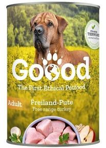 Goood Adult Nassfutter mit Freiland-Pute, 6x400g