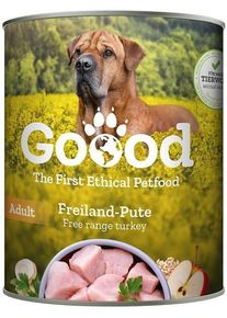 Goood Adult Nassfutter mit Freiland-Pute, 6x800g
