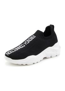 French Connection Damen Sneaker in schwarz ,Gr&ouml;&szlig;e 36, Witt, 100% Textil