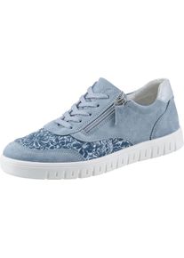 Damen Sneaker f&uuml;r orthop&auml;dische Einlagen geeignet hellblau Gr&ouml;&szlig;e 40