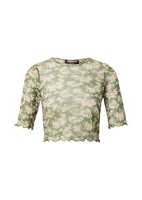 Fashion Union Shirt 'DREW' Damen grün Größe XS Geblümt/Floral