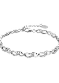 Luxenter Bracelet 'Zalik' Femme argent taille 16 cm