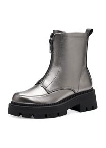 Tamaris Stiefelette Damen grau Größe 36 Unifarben