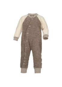 Engel Baby-Schlafanzug Einteilig Overall Kids (62/68, brown)
