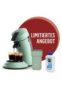 Philips Senseo , Kaffeepadmaschine »Original Plus CSA210/60, mit zwei Kaffee-Einstellungen«, Gratis-Zugabe 1 Reisebecher Ellipse 275ml + 1...