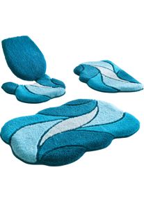 Hagemann unisex Rohož do kúpeľne oceánová veľkosť 6 - Poťah na veko