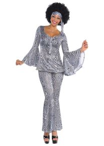 Amscan Déguisement années 70 Partygirl pour femme