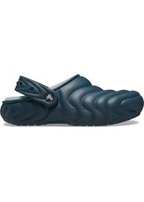 Crocs, Unisex, Hausschuhe, Classic Lined Overpuff Clog, Blau, (37)
