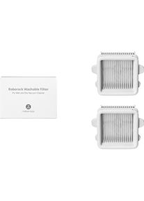 roborock Filtersieb 2er Pack, zu F25 Serie, Nassreiniger Zubeh&ouml;r, Weiss