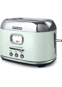 MUSE EdelstahlToasterPastell Grün, Toaster, Grün