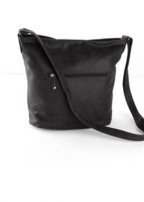 Handtasche mit austauschbarem Trageriemen, schwarz, Gr&ouml;&szlig;e 33x28 cm, bonprix