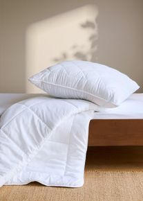 Allergiker Bettdecke leicht, weiß, Größe 200x200 cm, Microfaser, bonprix