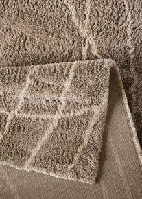 Teppich mit außergewöhnlich softer Oberfläche, braun, Größe 80x150 cm, bonprix