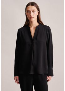 Seidensticker Klassieke blouse Zwarte roos dames blouses maat XS (34) zwart