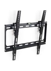 TecTake Supporto da installazione a parete per monitor 26-55” (66-140cm) inclinabile - nero - 400964