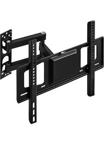TecTake Supporto da installazione a parete per monitor 26-55′′ inclinabile girevole fino a 60 kg - nero - 402610