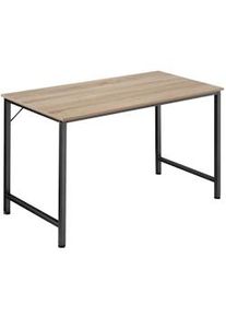 TecTake Scrivania Jenkins - Industriale legno chiaro, rovere Sonoma, 140 cm - 404464