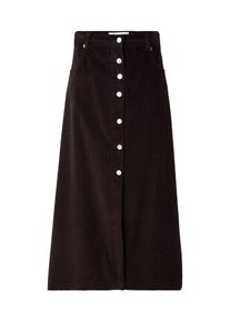 Lollys Laundry Rock 'Una' Damen braun Größe 34 Unifarben