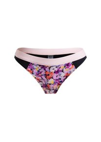 Roxy , Bikini-Hose »Active« , Anthracite Swim Blooms , US-Größen , M -US-Größen , M , Umweltbewusstes Material: Leistungsstarkes...