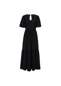 Zero , Maxikleid »Maxikleid mit Schleife am Rückenausschnitt« , Hydrangea , EURO , 42 -EURO , 42 , Passform: Figurbetont