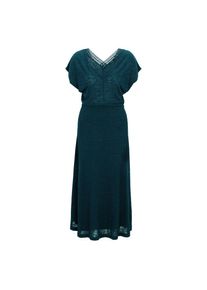 Zero , Maxikleid »Maxikleid mit Rückenausschnitt« , Reflecting Pond , EURO , 42 -EURO , 42 , Passform: Figurumspielend