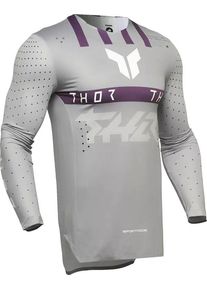 Thor Sportmode Flite, maillot , couleur: Gris/Mauve , taille: XXL