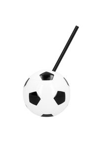 Fodboldkop med sugerør 450 ml