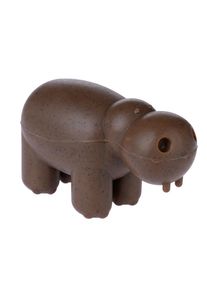 Jouet à mordre hippopotame avec couineur TIAKI 13,5 x 6 x 8 cm