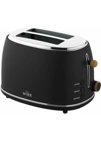WITT 61120067, Toaster, Schwarz