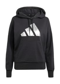 adidas Sportswear Kvinnor Sport sweatshirt 'Holiday' svart / silver Storlek XXXL/4XL