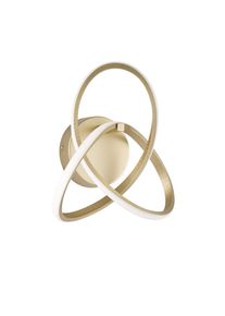 Wofi INDIGO Muurlamp LED Goud, 1-licht