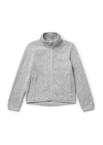 Tchibo - Kinder-Strickfleecejacke - Baby - Gr. 86/92 - hellgrau