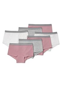 Tchibo - 7 Kinder-Pantys - M&auml;dchen - Gr. 122/128 - wei&szlig;