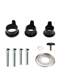 Ersatzteilset f&uuml;r Sonnenschirm Schirmst&auml;nder | Granit quadratisch, Edelstahl quadratisch + rund | paramondo