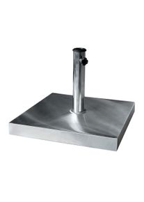 paramondo Sonnenschirm Schirmst&auml;nder Edelstahl quadratisch