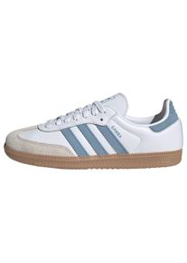adidas originals, Damer, Sneaker low 'Samba', Blue Denim / Hvid / Offwhite, Størrelse 7