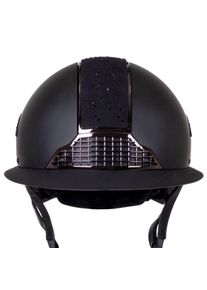 QHP Riding Helmet Ohio, with Polo Visor, Long Visor