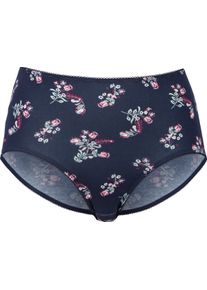 Dames Tailleslip in set van 2 marine bedrukt + kalkmint bedrukt Maat 40/42