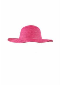 Seiden Grohn Hut Damen pink Größe 55/60 Unifarben