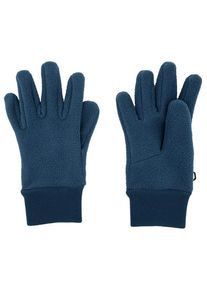 MaxiMo Kid's Fingerhandschuhe Fleece mit Strickbündchen Gloves Kids (2, blue)