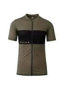 Martini Flowtrail Zip Shirt Cycling jersey Men (S, olive)