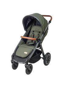 Jimmylee Buggy , Olivgrün , Textil , 56x105x115 cm , EN 1888, UV 50+ , Feststellbremse, Fußstütze abklappbar, kugelgelagerte Räder, Verdeckung