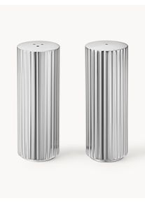 Georg Jensen Súprava soľničky a koreničky Bernadotte, 2 ks Strieborná Nehrdzavejúca oceľ Ø 3 x V 9 cm