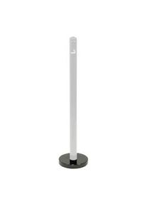 Securit Base para cenicero en acero inoxidable pintado negro- 31x31cm