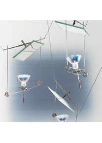 Ingo Maurer YaYaHo &Eacute;l&eacute;ment 2 &ndash; Projecteur/Miroir pour syst&egrave;me de c&acirc;bles 12 V YaYaHo, GU5.3, 1903020,