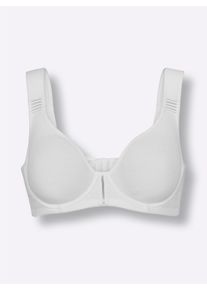 wäschepur Dames Steunbeha met beugel in wit ,maat 100B, Witt, 60% Polyester, 40% Katoen