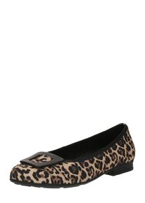 Gabor Ballerina Damen beige Größe 36/36.5 Animalprint