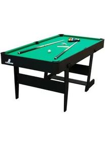 Cougar Ambia Garden Billardtisch , Grün, Schwarz , Holz , 83x91x183 cm , Freizeit & Co, Spieltische, Billardtische